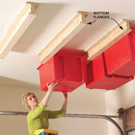 How to DIY a Ceiling Garage Storage System .